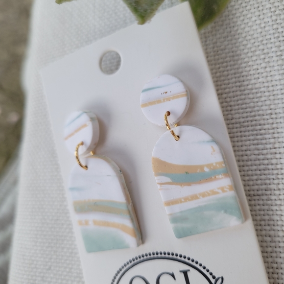 3/$15 Handmade Polymer clay earrings - Picture 3 of 5